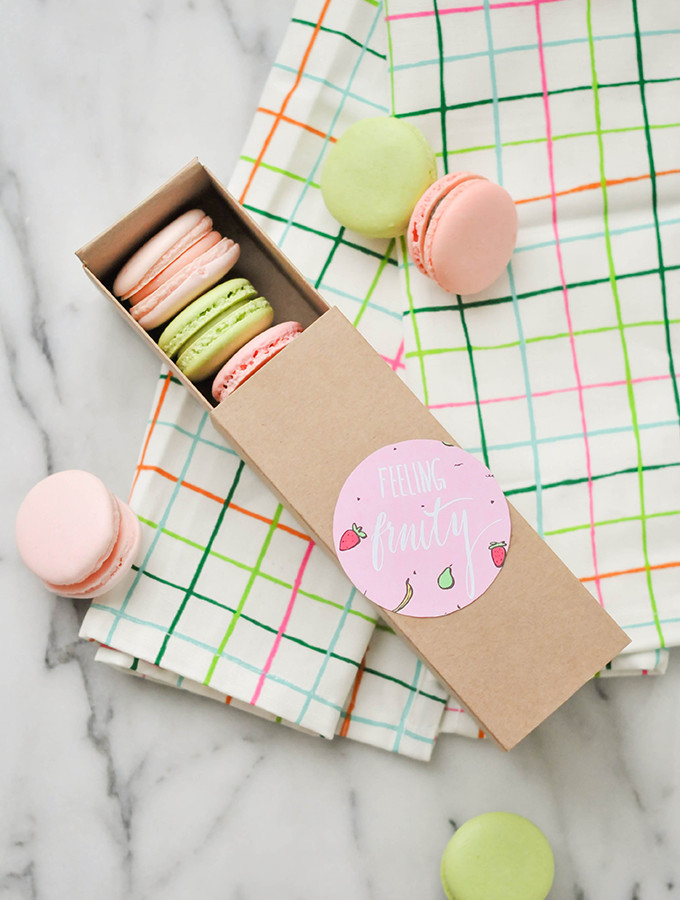 4 Sweet Printables To Package Your Treats