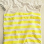 Tut Tuesday: Neon Yellow Striped T-Shirt