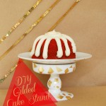 Tut Tuesday: DIY Gilded Cake Stand