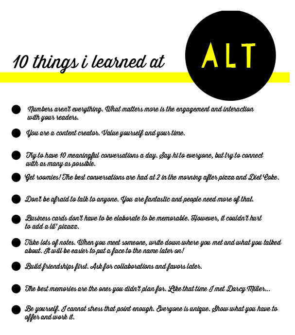 Alt Summit Recap 1: Lessons Learned