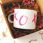 DIY || Valentine XO Mugs