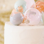 DIY // Pastel Ornament Cake Toppers