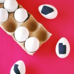 DIY // State Silhouette Easter Eggs