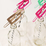 DIY \ Popsicle Drinking Straws