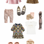 Shopped \ Pink & Natural Toddler Girl