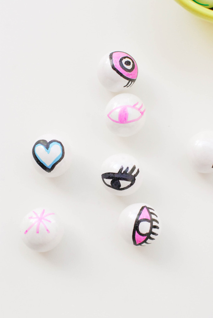 Printable Eyeball Valentines with DIY Eye Gumballs