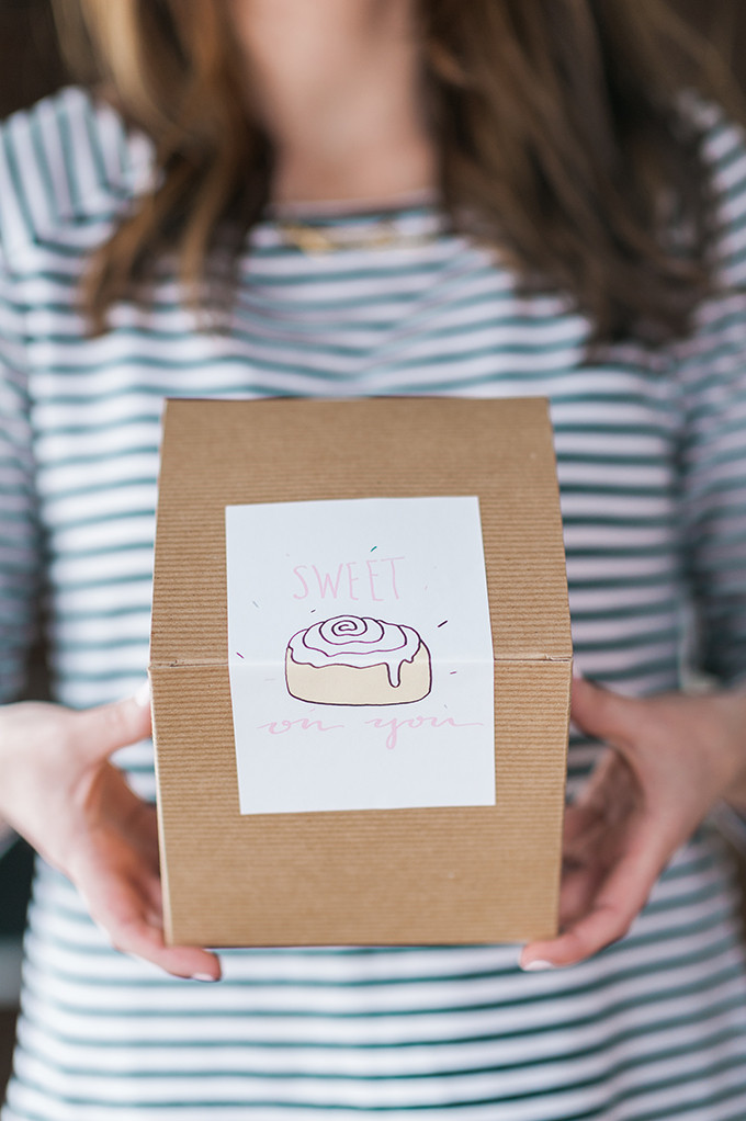 4 Sweet Printables To Package Your Treats