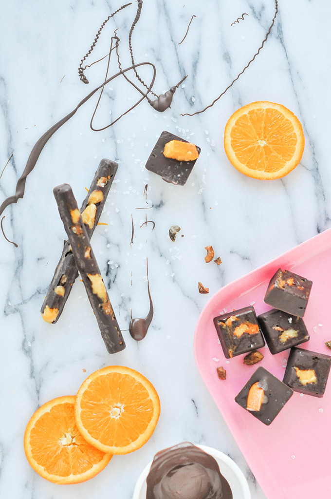 Orange & Olive Sea Salt Chocolates