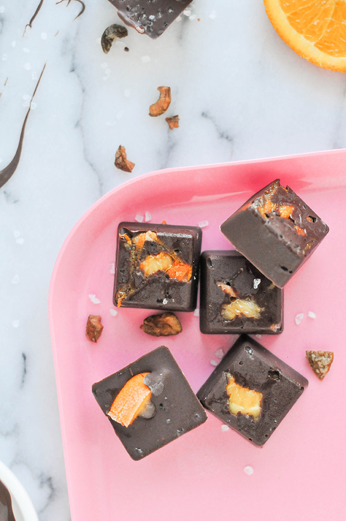 Orange & Olive Sea Salt Chocolates