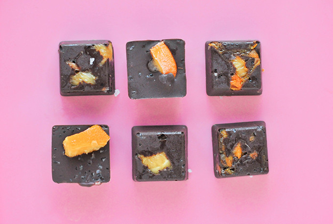 Orange & Olive Sea Salt Chocolates