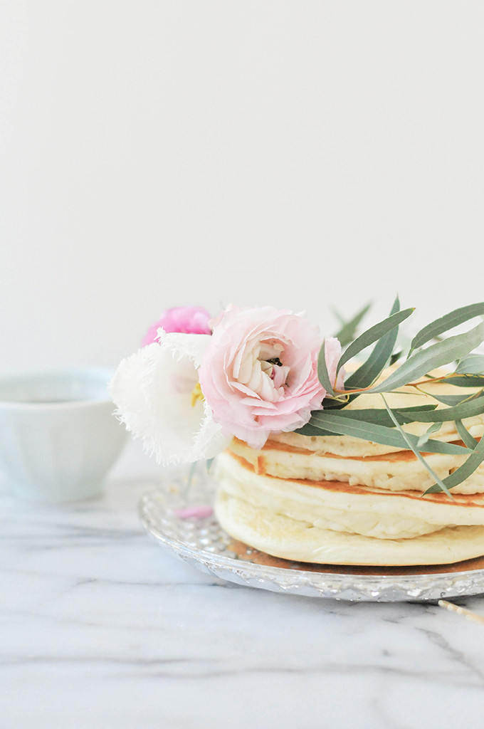 DIY Floral Pancake Wreath