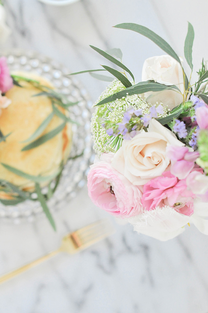 DIY Floral Pancake Wreath