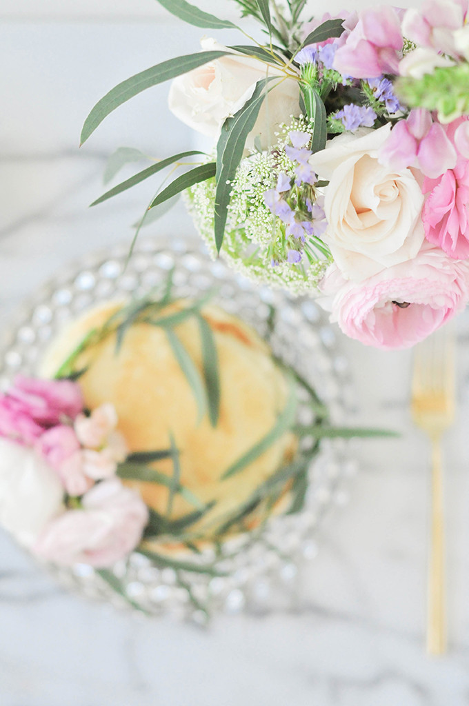 DIY Floral Pancake Wreath