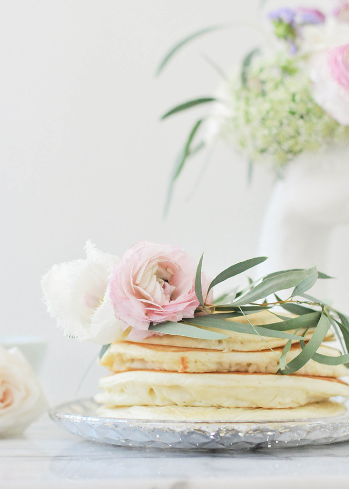 DIY Floral Pancake Wreath