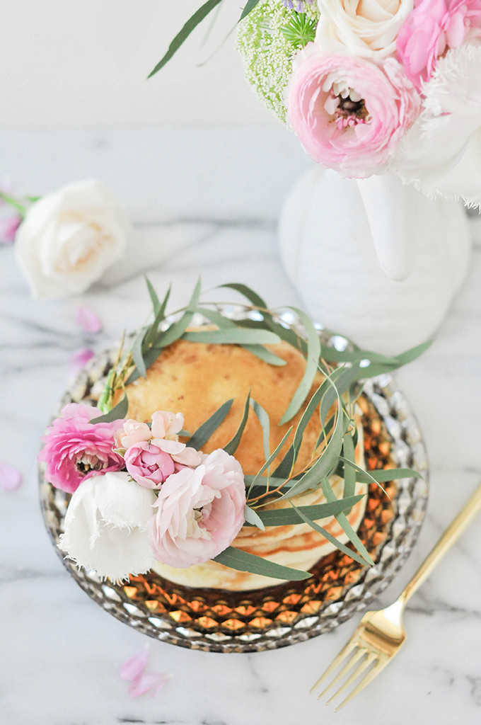 DIY Floral Pancake Wreath