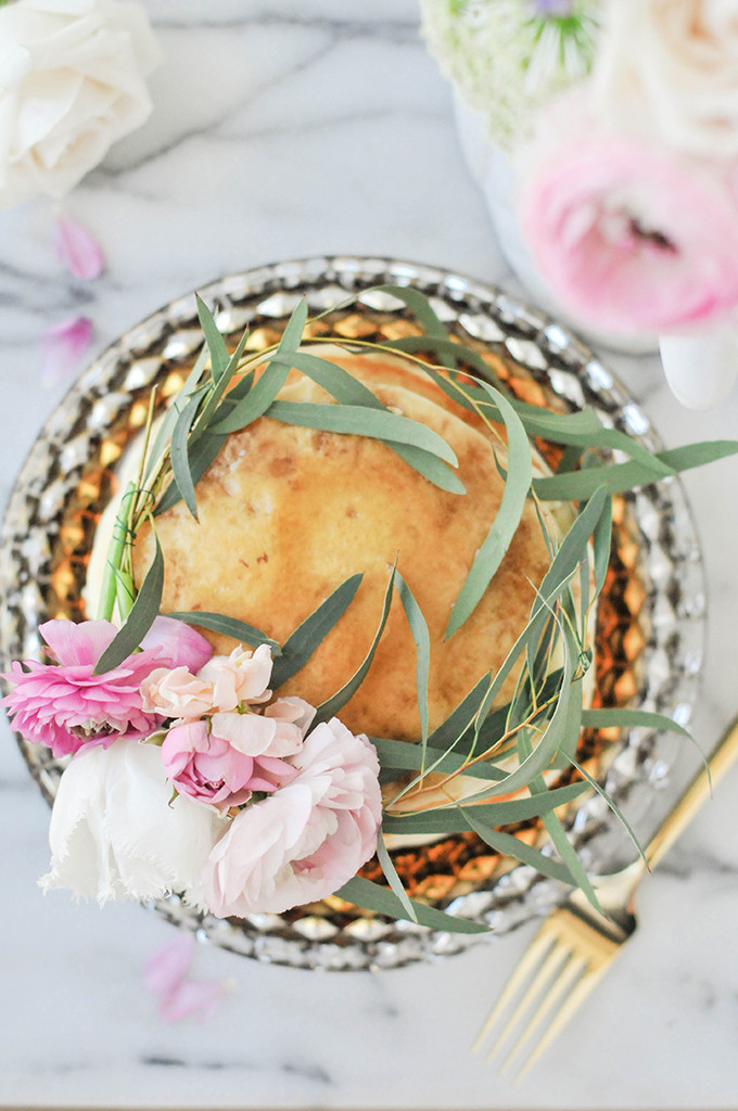 DIY Floral Pancake Wreath