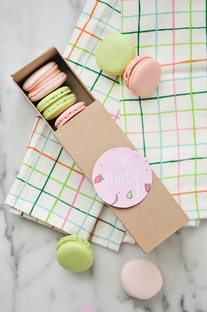 4 Sweet Printables To Package Your Treats