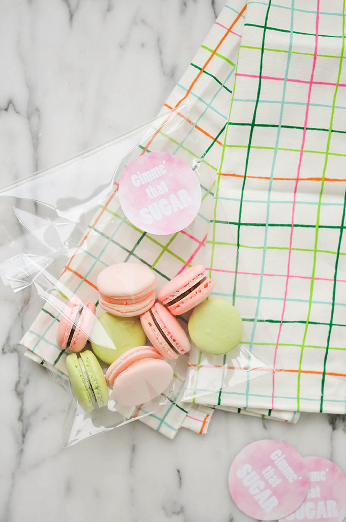 4 Sweet Printables To Package Your Treats