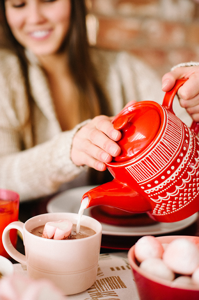 Breakfast In Bed For Valentine's Day