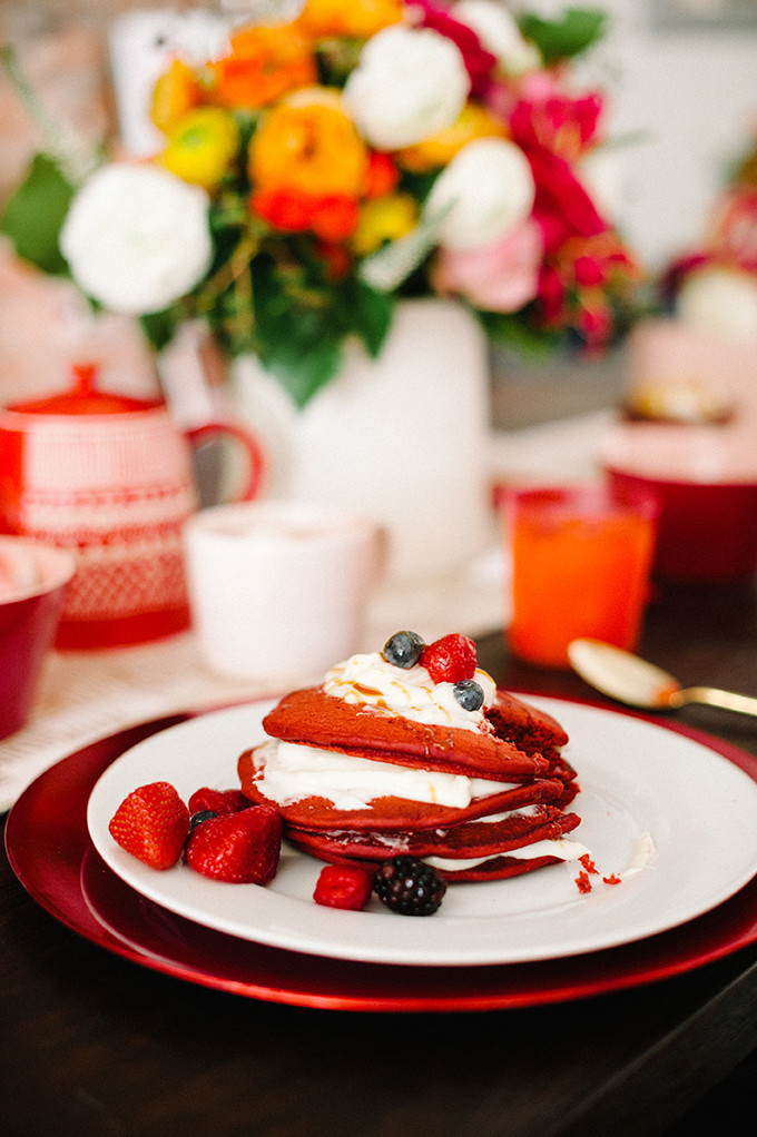 Breakfast In Bed For Valentine's Day