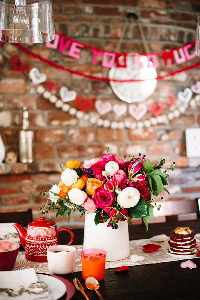 Breakfast In Bed For Valentine's Day