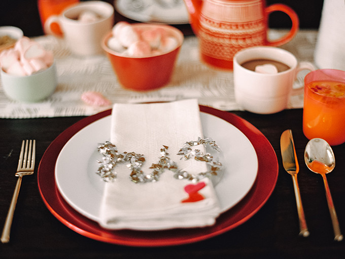 Breakfast In Bed For Valentine's Day