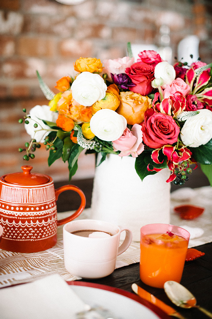 Breakfast In Bed For Valentine's Day