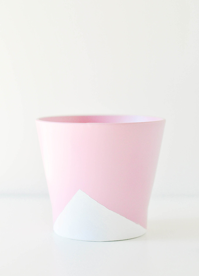 DIY Geometric Vase