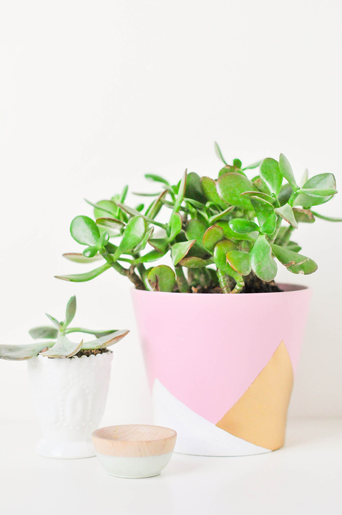 DIY Geometric Vase