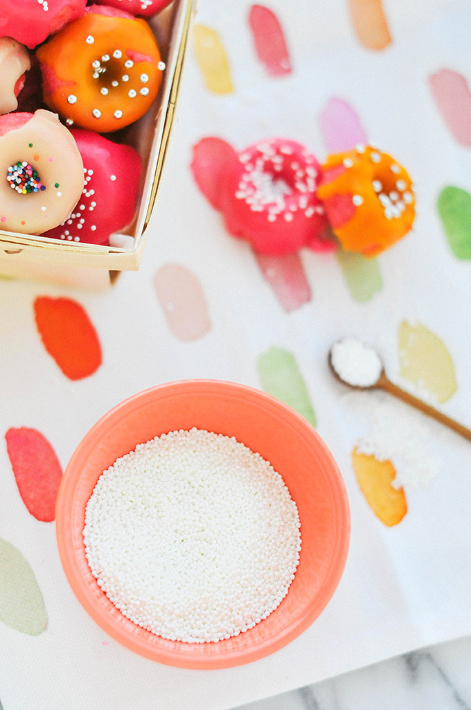 Taste It \\ Pink Strawberry Mini Donuts 