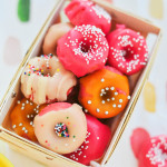 Taste It \\ Pink Strawberry Mini Donuts