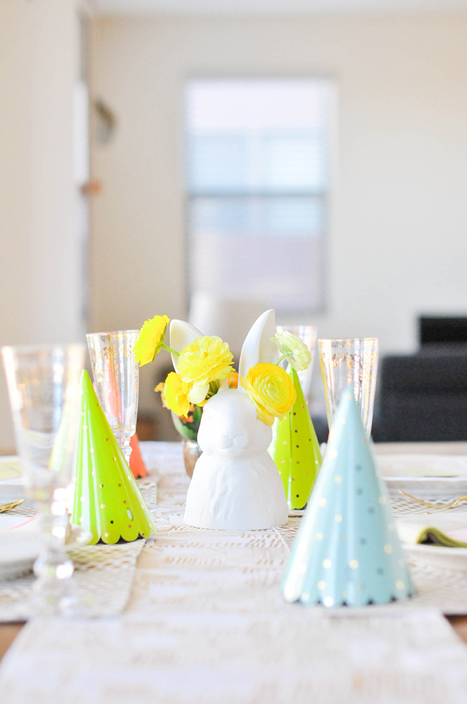 DIY Paint Chip Place Cards For Easter