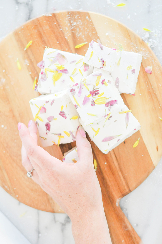 Floral Marshmallow S'mores