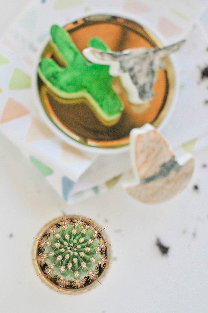 DIY Watercolor Desert Chocolates