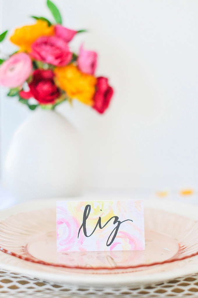 DIY Floral Wedding Stationery