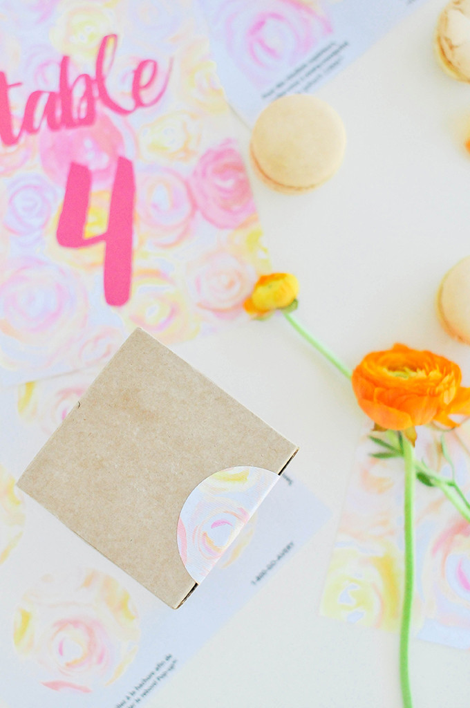 DIY Floral Wedding Stationery