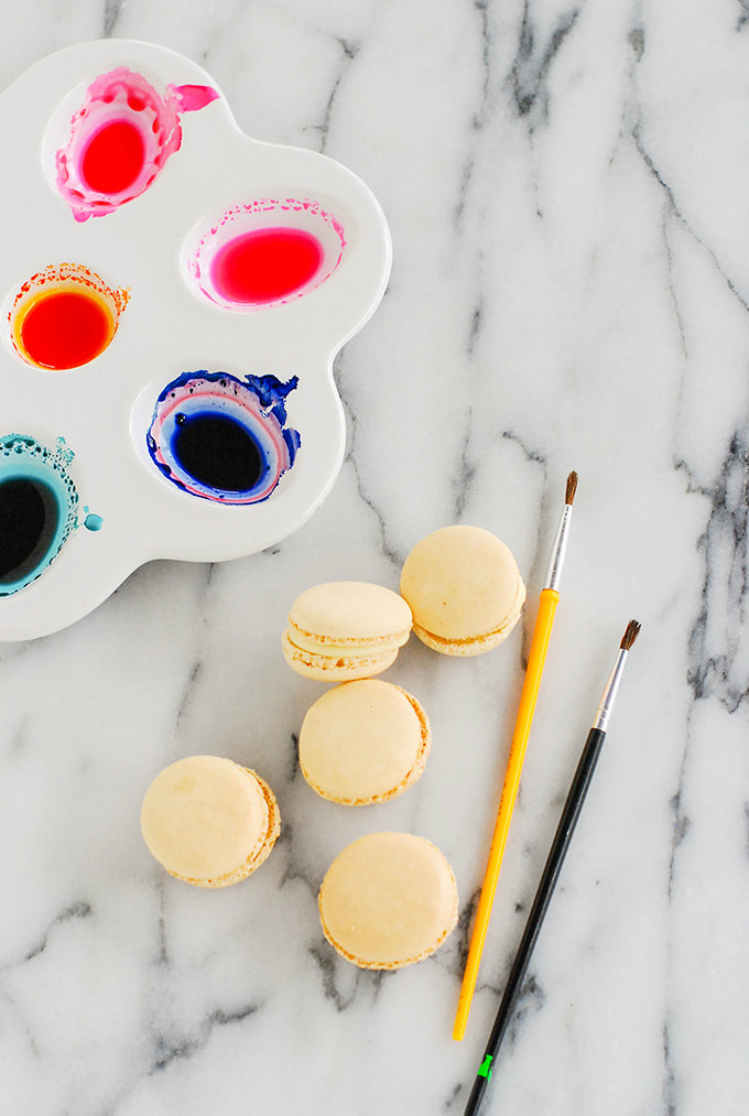 DIY Colorblocked Macarons For Mother's Day 