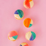 DIY Colorblocked Macarons For Mother’s Day