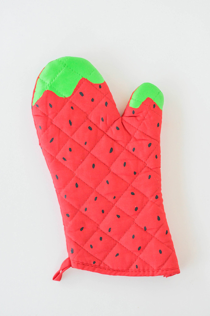 DIY Fruit Oven Mitts