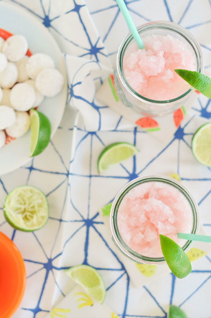 DIY Watercolor Fruit Coasters