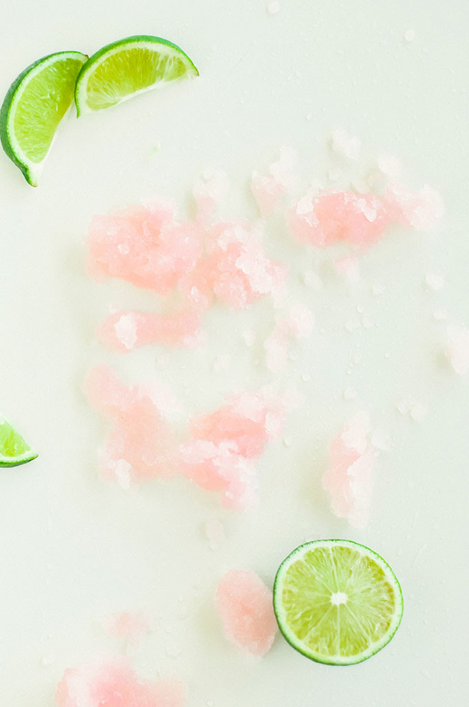 Homemade Raspberry Lemonade Granita 