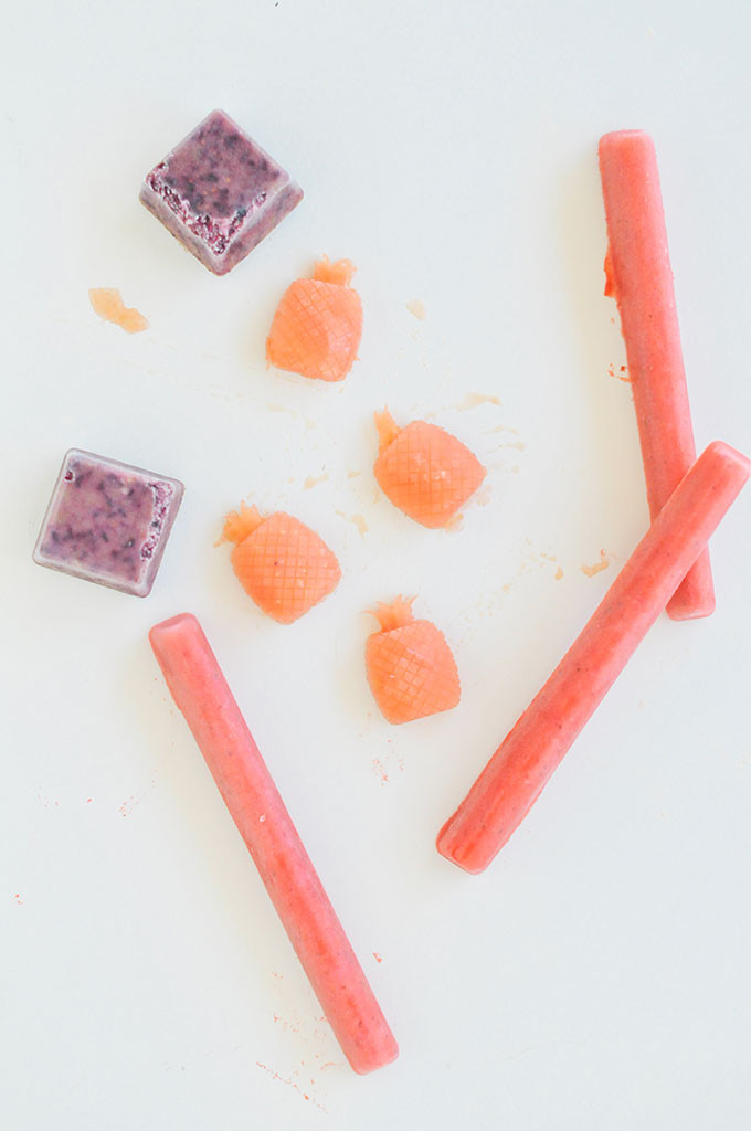 Fruit Infused Ice Cubes 