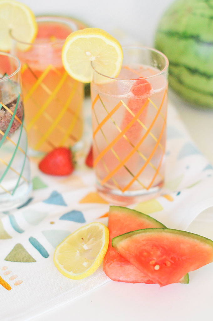 Fruit Infused Ice Cubes 