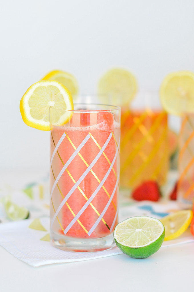 Fruit Infused Ice Cubes 