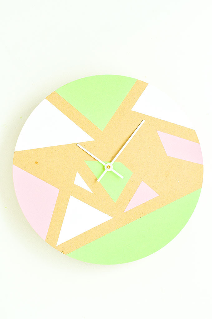 Geometric Wall Clock 