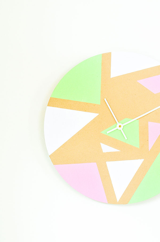 Geometric Wall Clock 