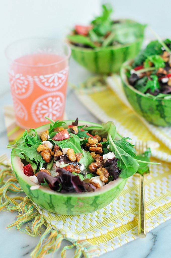 DIY Watermelon Bowls