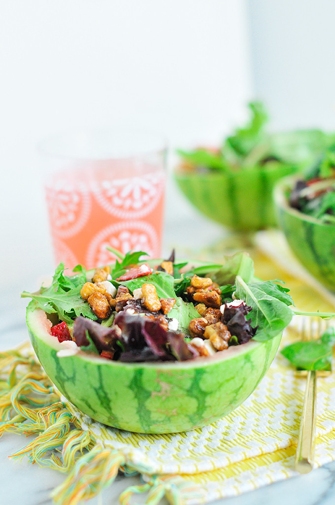 DIY Watermelon Bowls