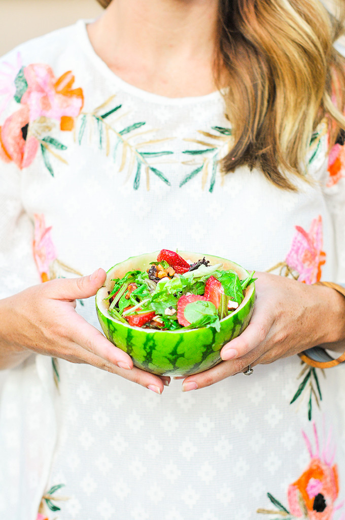 DIY Watermelon Bowls