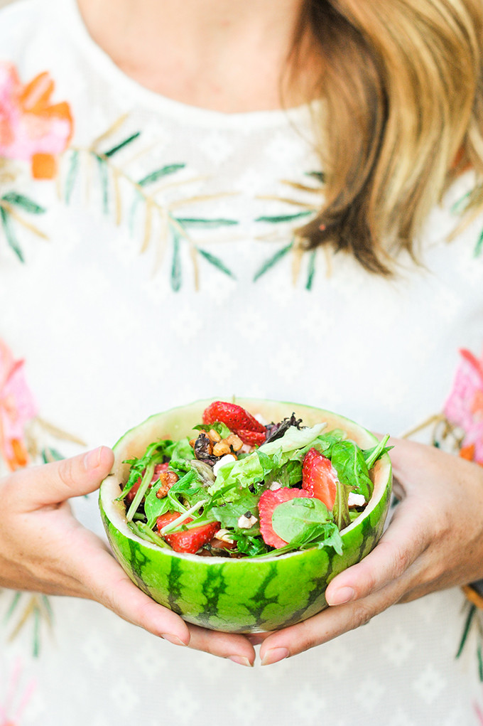 DIY Watermelon Bowls